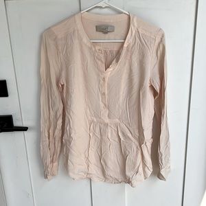 LOFT Modern Peasant Dress Shirt